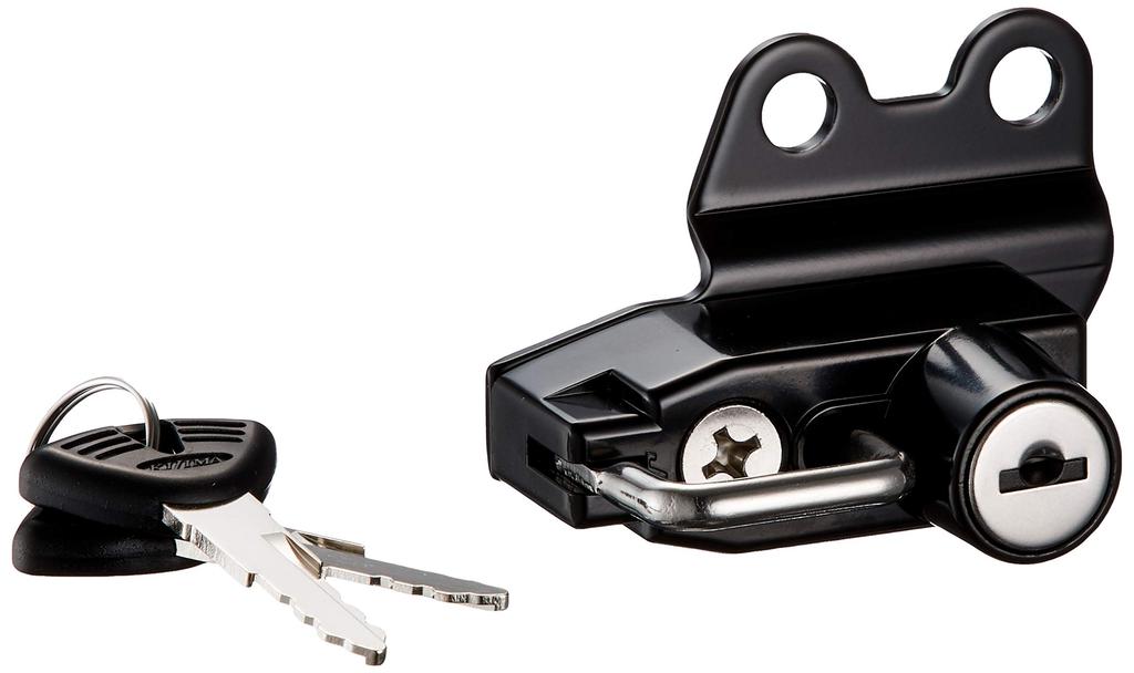Díly na kolo Kijima Držák zámku helmy Ocel CB750 Black Anti-Theft ('92-'08) 303-1568