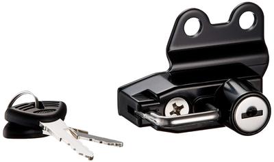 Kijima Bike Parts Helmet Lock Holder Steel CB750 Black Anti-Theft ('92-'08) 303-1568