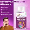 DR. MOREPEN Memory Focus Mood Tablets With GABA Ashwagandha Chamomile Brahmi Vitamins B1 B2 B3 Magnesium 60 Tablets