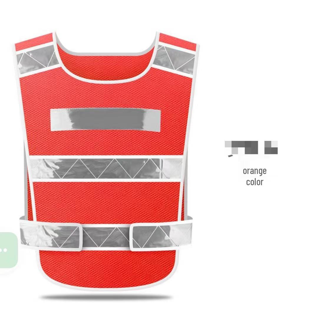 Reflective Safety Vest for Cycling, Driving, and Construction with Logo