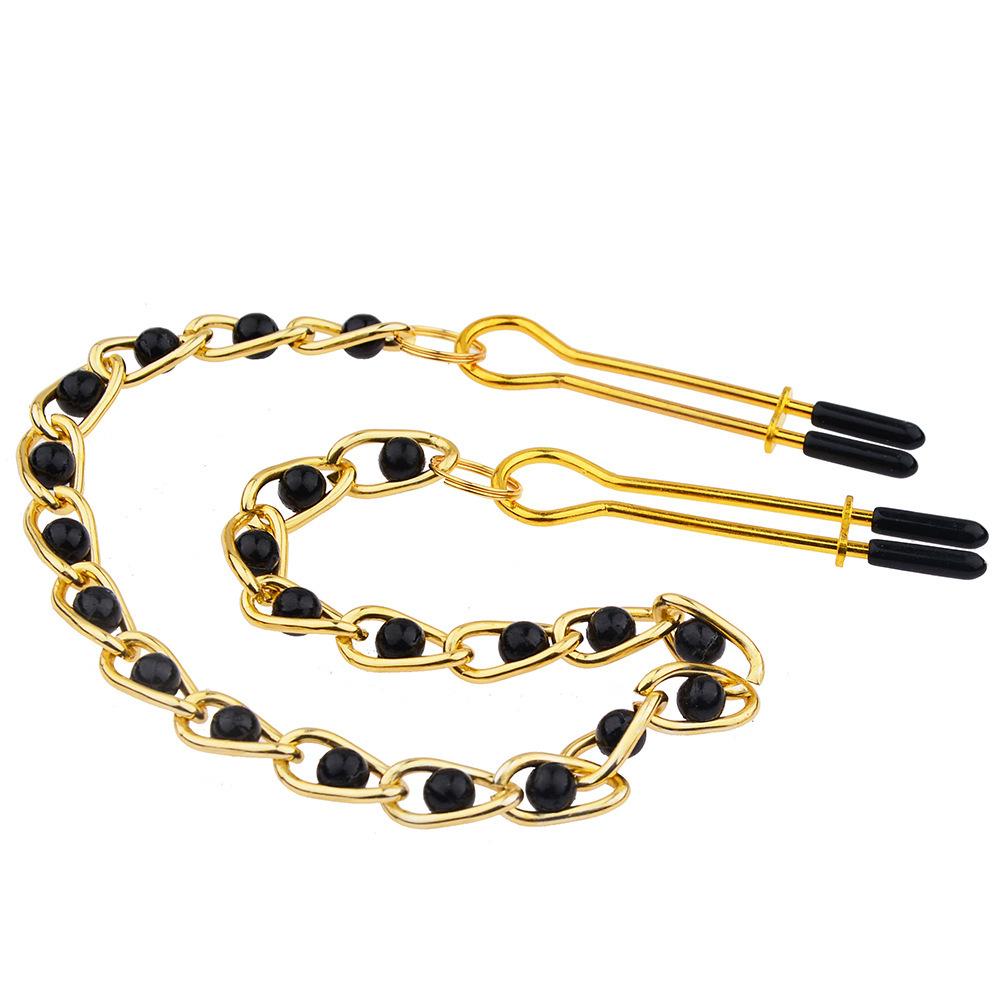 Adult Sex Toys Mei Mei Sex Toy Sexy Nipple Clamp Pearl Bead Necklace U Clip Source