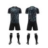 Custom Printed Soccer Training Jersey Set Men Women Kids Sportswear Football Club Team Uniform