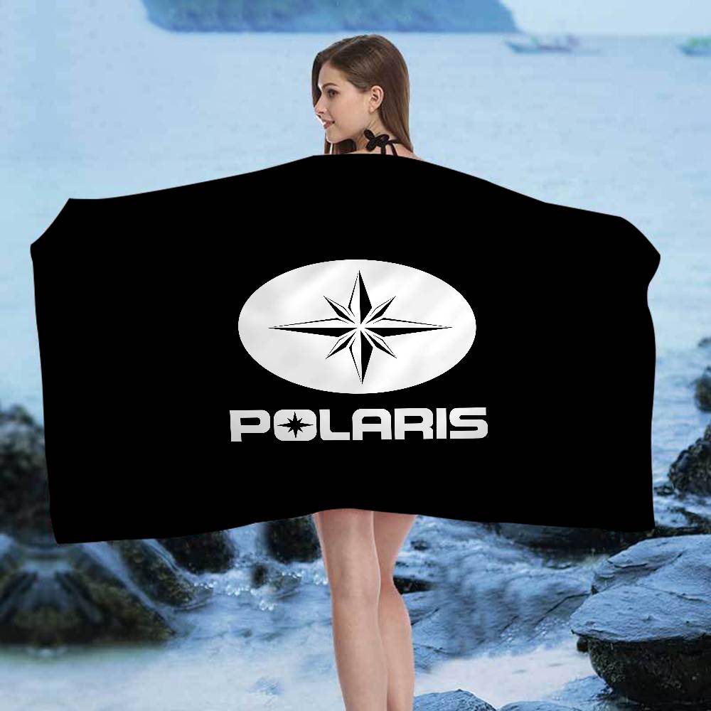 P-Polaris Microfiber Printed Beach Towel Mountain Climbing Yoga Beach Swimming Running Absorbent Soft Towel