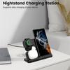 3In1 Wireless Charger Dock Station For Samsung Galaxy S26+ S25 Z Flip7 Watch 8 7