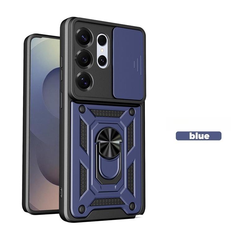 Funda For Samsung Galaxy S26 Ultra 5G Case Slide Lens Camera Protector Armor Phone Cases For S 26 Plus S26Ultra Magnetic Cover