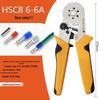 Hexagonal Mini Ratchet Crimping Pliers Set HSC8 6-6 for European Terminals