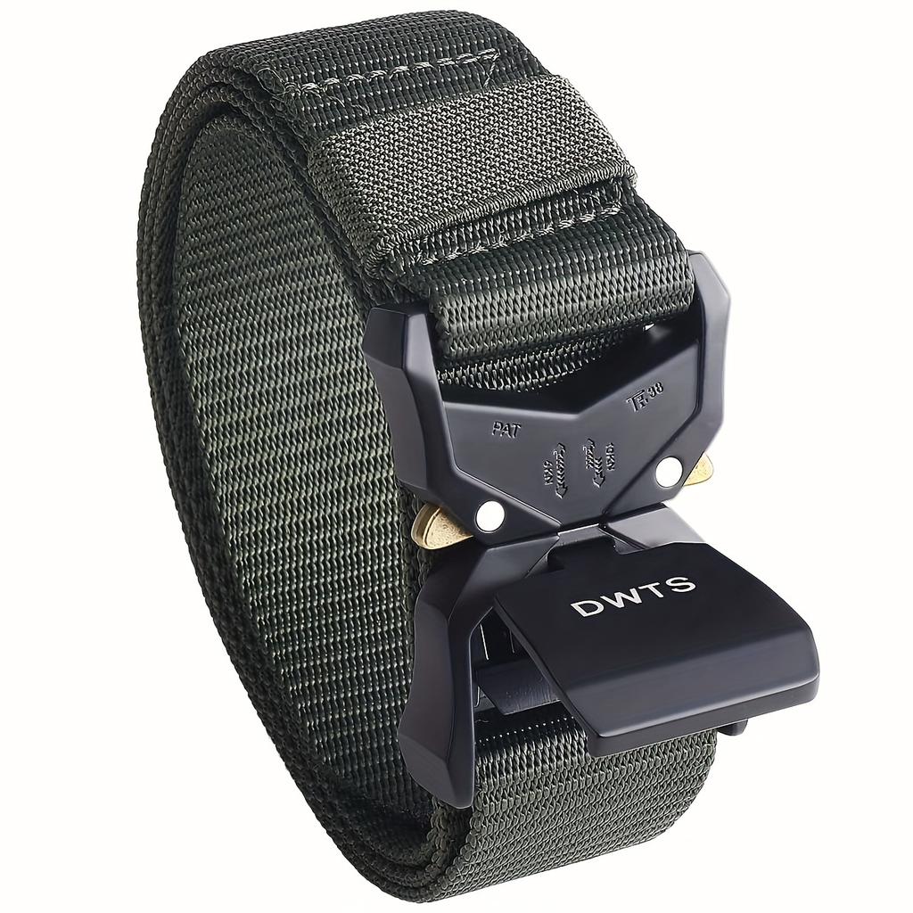 Men'S Brand Military Tactical Belt Specially Designed For The Military'S Metal Buckle Adjustable Belt Free Shipping