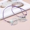 1PC Eyewear Retainer Eyeglasses Holder Strap Cord High Elasticity Durable Suede Leather Eyeglasses Strap Suede Fabric