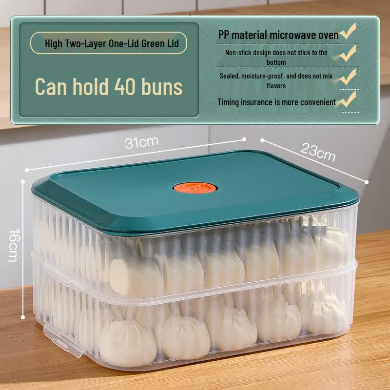 Chu Yi Qi Dumpling & Wonton Freezer Storage Boxes