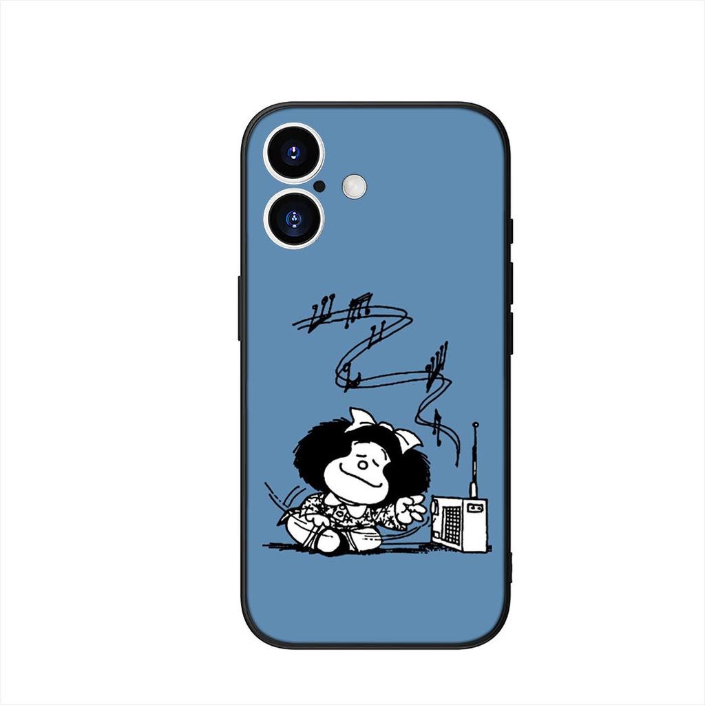 Cute M-Mafaldas Cartoon Case for Motorola Moto Edge 70 60 Fusion 40 NEO 20 Pro G Stylus G56 G96 G71 G73 G41 G42 G50 G51 G52