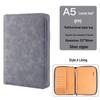 Custom Business Notebook with Zipper Bag - Multifunctional A6/B5 Notepad & Manager Folder