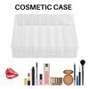 M-Modern-Eyeshadow Palette Organizer- 7 Section Divided Makeup Acrylic Palette Organizer Holder For Vanity Cosmetics Makeup