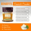 Brijbooti Hvit Kaunch Frøpulver (250 g) Ren Naturlig & Økologisk Hvit Mucuna pruriens