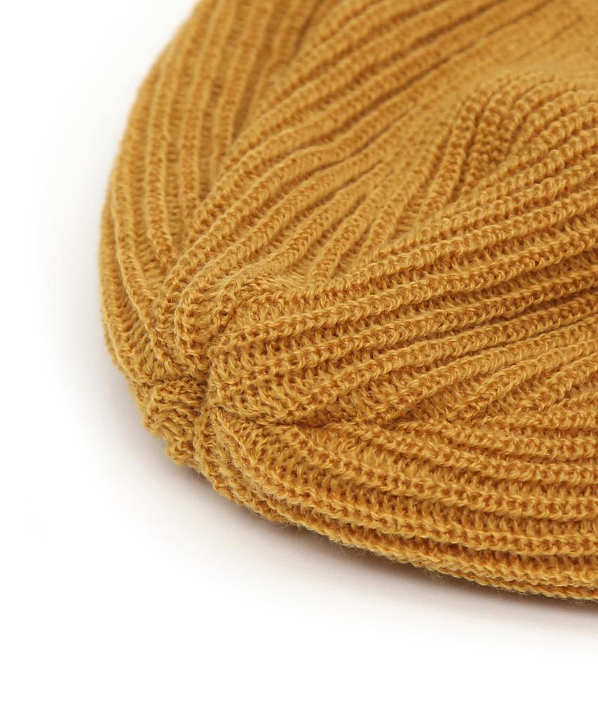 Eondeok Eonteulol Loose Fit Beanie Beanie / Long Tail / Box Logo / D Mustard