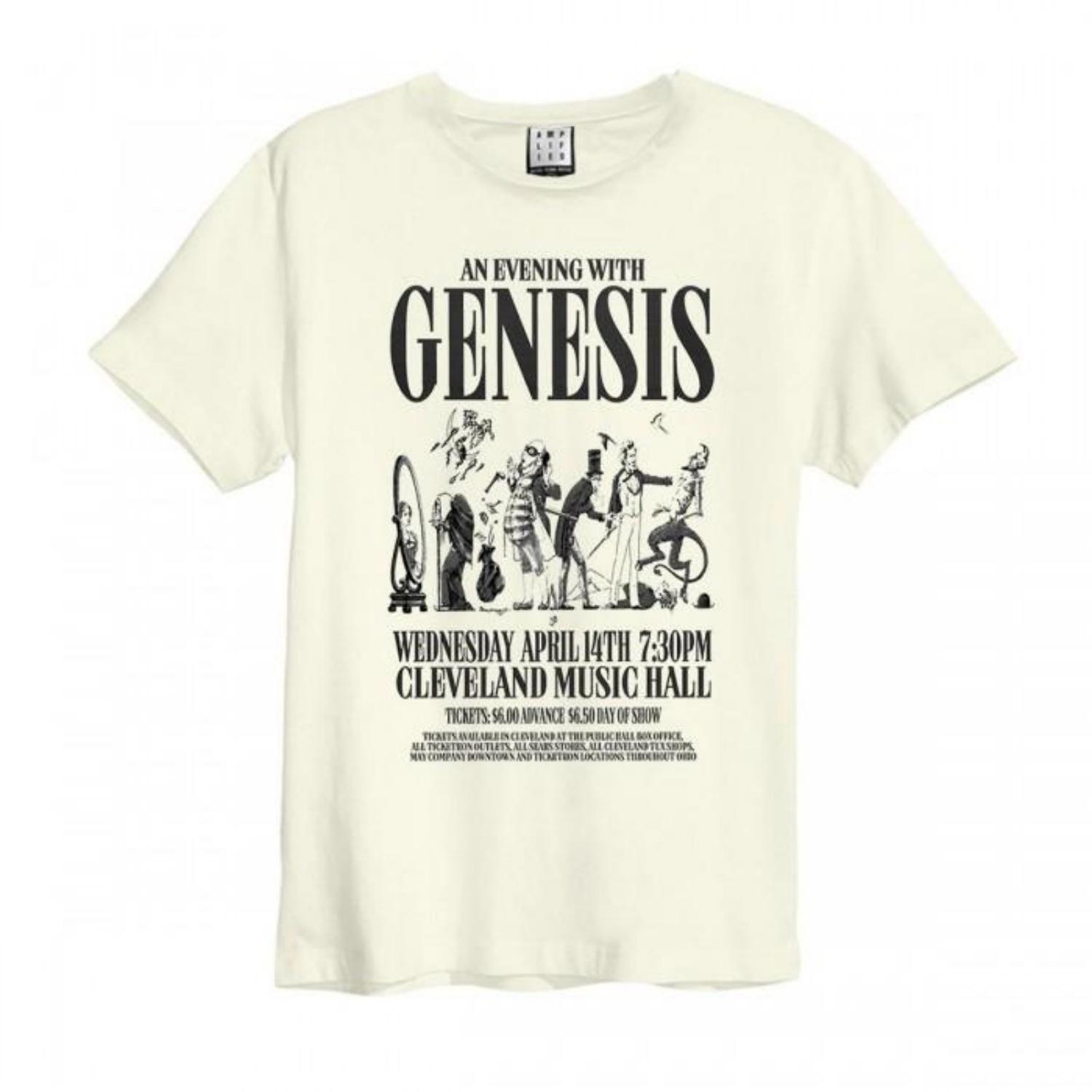 Amplified Unisex Adult An Evening With Genesis T-Shirt S разноцветный