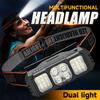 Headlight Rechargeable Flashlight Head Lamp Head Light for Outdoor Hunting Hiking Camping Gear