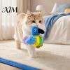 Stress Relief Toys for Cats Chirping Bird Cat Toy, Interactive Plush Parrot Soft Stuffed Scratching And Biting Toy Pounce Indoor Kittens, Stimulating
