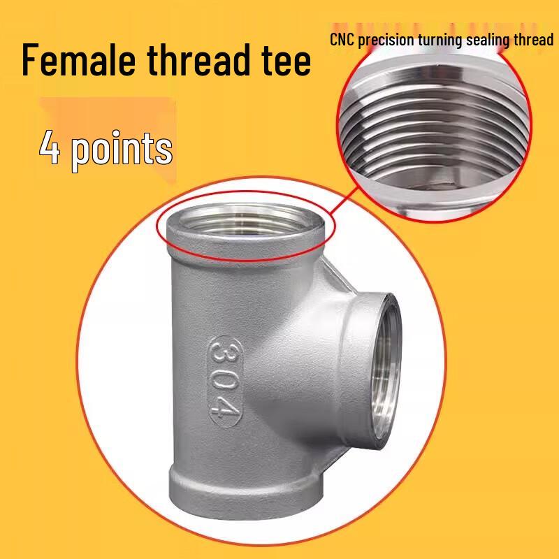 Stainless Steel Double Male Thread Extension Pipe (10-Pack)
