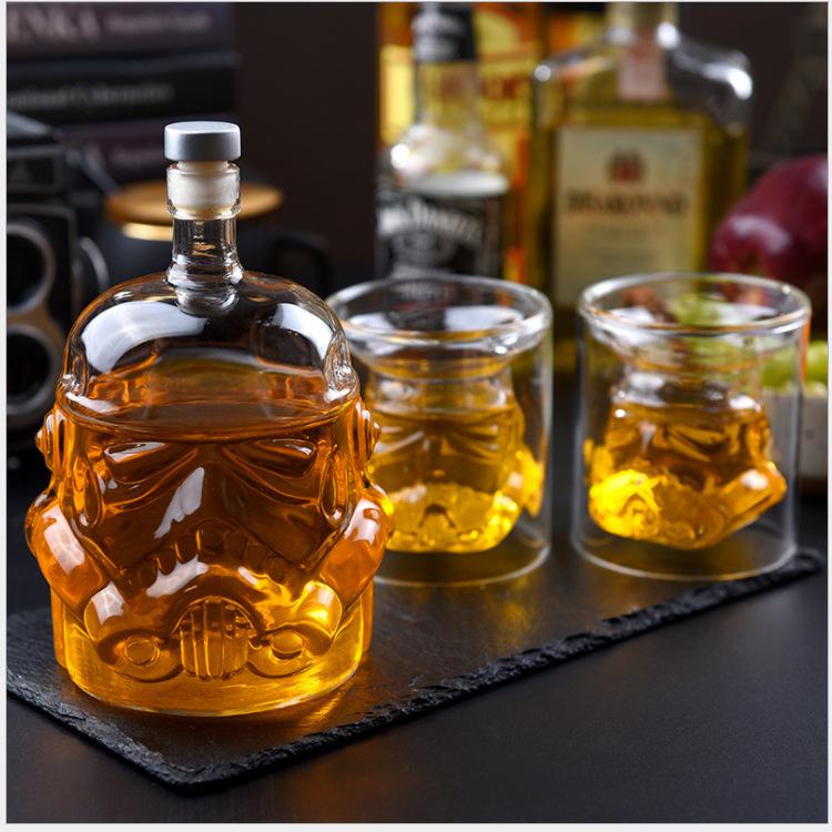 Star Wars Stormtrooper Hoge Borosilicaat Whiskeyglas Fles