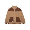 New Era MLB New York Yankees Embroidered Print Sherpa Jacket Unisex Jacket Brown 13350830