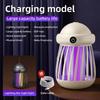 Electric Mosquito Killer Lamp with USB Power Insect Zapper & Night Light for Bedroom Outdoor Fly Trap with Shock-Proof Design
