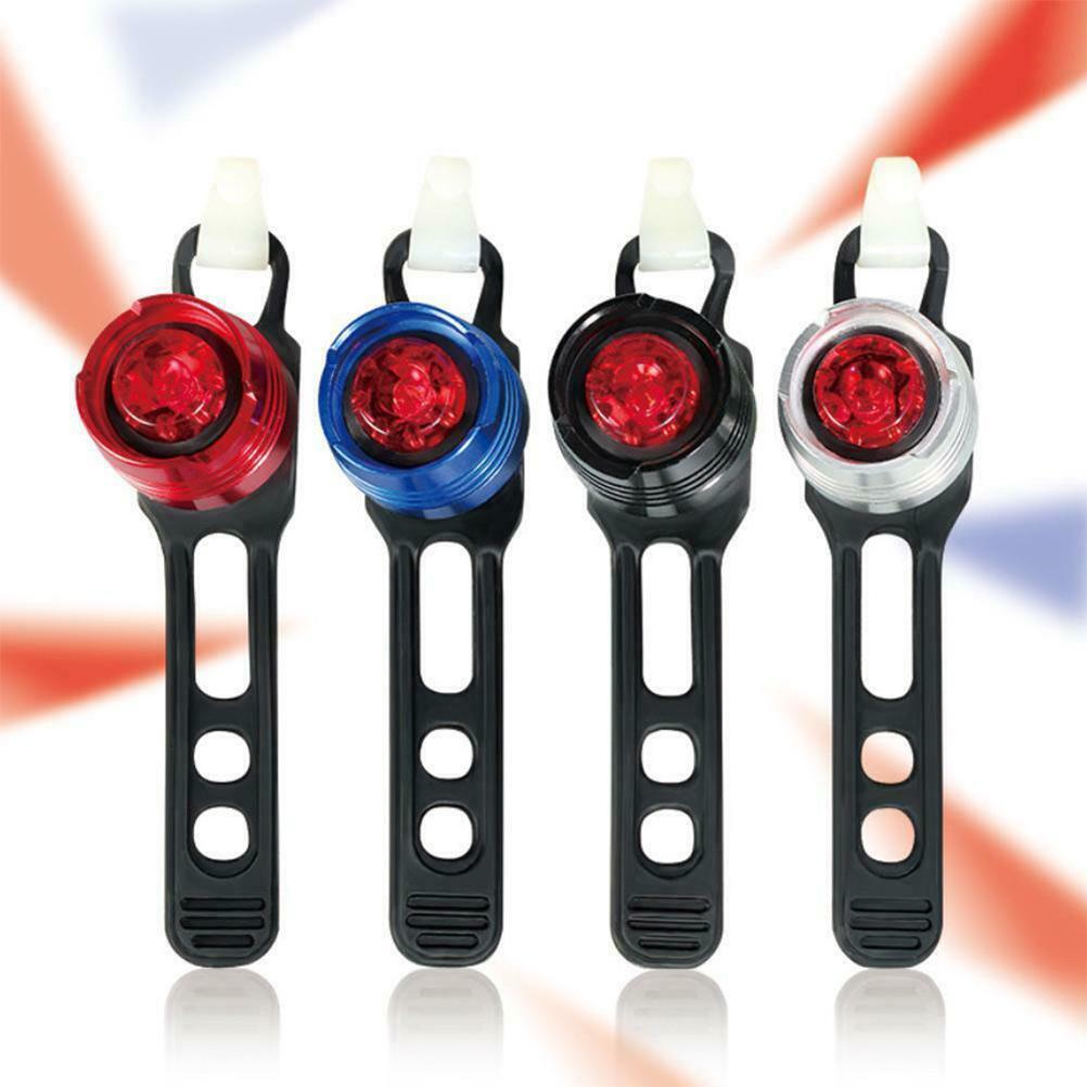 LED Rear Light Cycling Rear Tail Helmet Flash Light Safety Warning Lamp