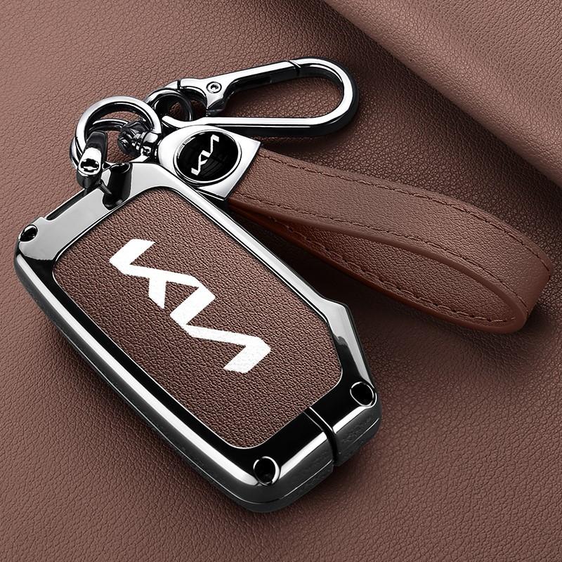 AHQ1 Car Key Case Cover Shell For KN Kia Carnival 2021 2022 Sedona KA4 EX SX LX Fiesta 2023 GT Stinger Ceed CD Cerato Forte 2018 2019