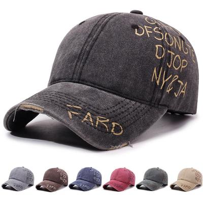 Men Vintage Cap Graffiti Letter Baseball Cap Women Spring Summer Sun Hat