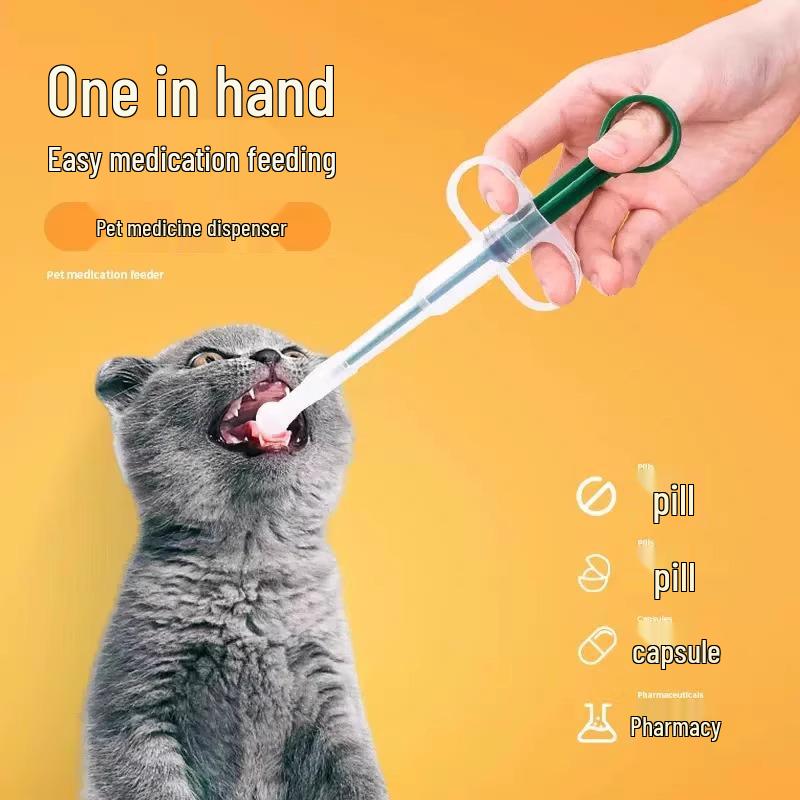 Newcomer 0.01 Pet Medicine Feeder: 2-Pack Press-Type Syringe for Liquid Medicine