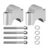 Easy Installation Handlebar Risers for Motorcycle Machined Aluminum 22mm/28mm Universal Comfort Safety Upgrade