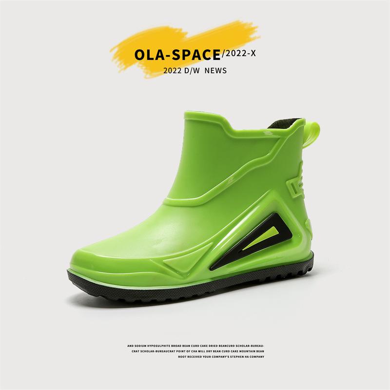 

Kids Korean Style Non-slip Waterproof Rain Boots with Thick Soles 40