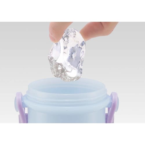 Skater Children's Plastic Water Bottle with Cup, Disney Frozen Design, 480ml, Girls, PSB5KD