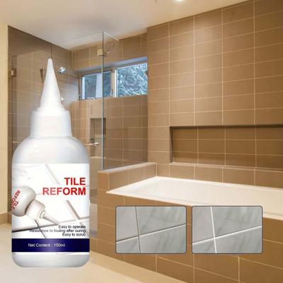 1pc Ceramic Tile Grout - Kitchen And Bathroom Special White Grout 160g