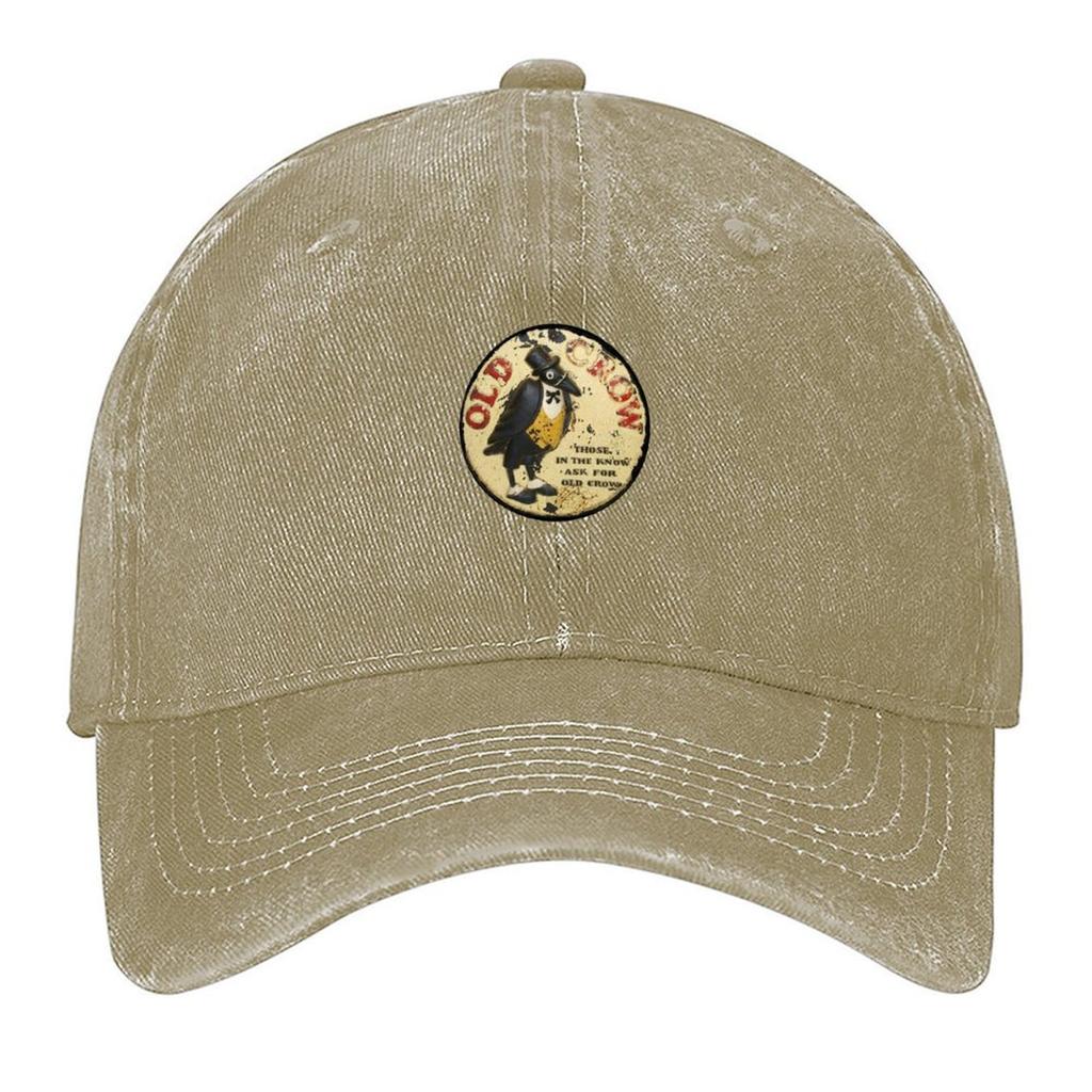 2026 Old Crow Bourbon Whiskey Vintage Advert404 Baseball Cap Luxury Cap Military Cap Man Golf Hat Hat Beach Women Beach Fashion