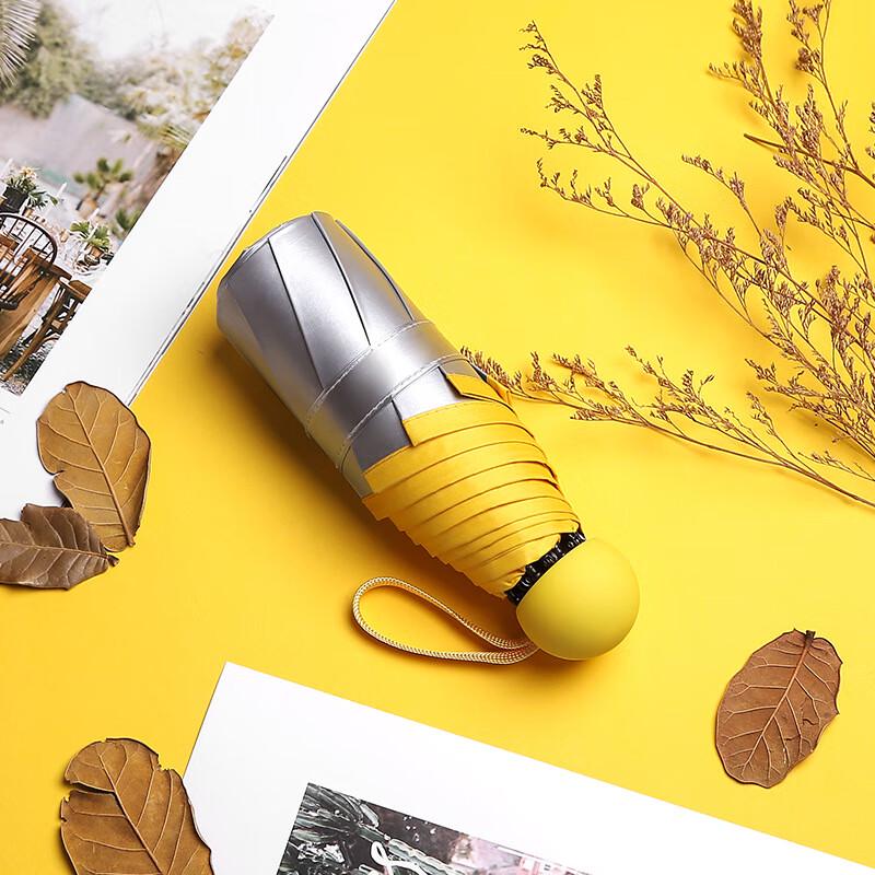 

Nanjiao Yellow Edge 5-Fold Mini UV Protection Umbrella