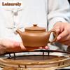 220ml Boutique Yixing Purple Clay Teapots Handmade Bian Chen Pot Raw Ore Section Mud Kettle With Strainer Zisha Tea Set Supplies
