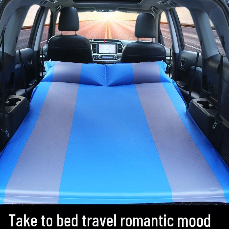 Automated Inflatable Car Mattress for SUV Trunks and Rear Seats