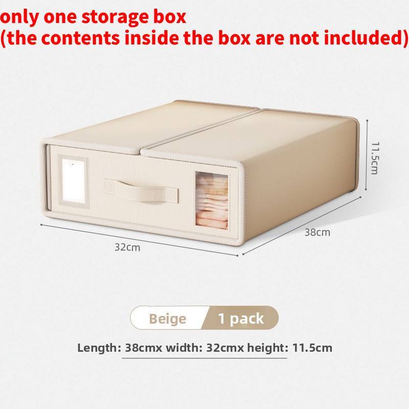 Modern Minimalist Oxford Cloth Foldable Storage Box For Bedroom Closet Organization
