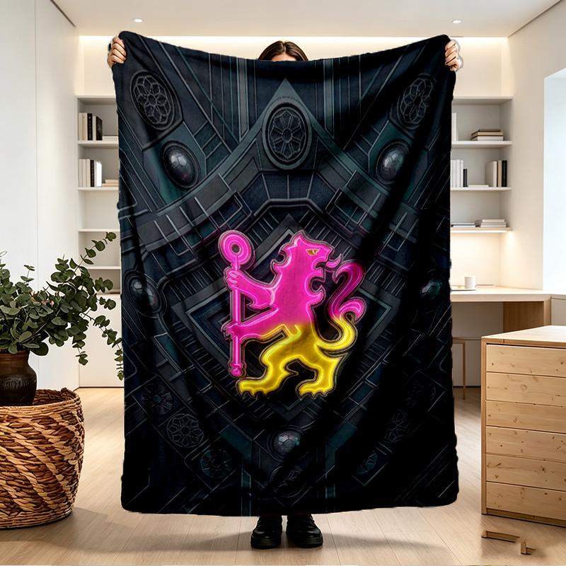 Chelsea Football Club Print Blanket - Soft & Comfortable, for Bedroom, Travel, Sofa, Home Decoration - Birthday Christmas Gift for Friend