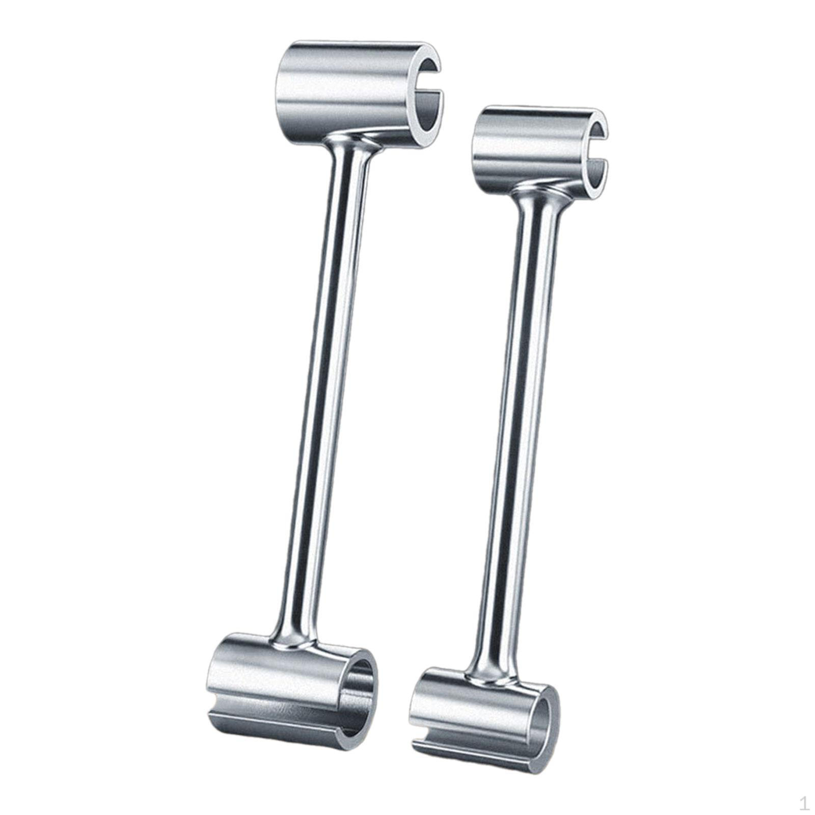 

2 Pieces Double Heads Door Hinge Adjustment Tool for Cabinet Maintenance