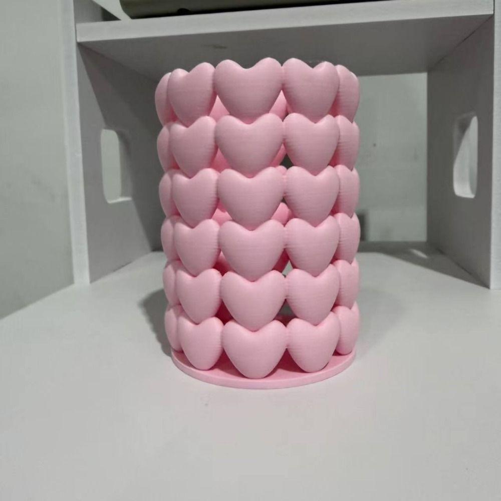3D Printing Pen Holder Desktop Organizer Stationery Storage Bucket Students