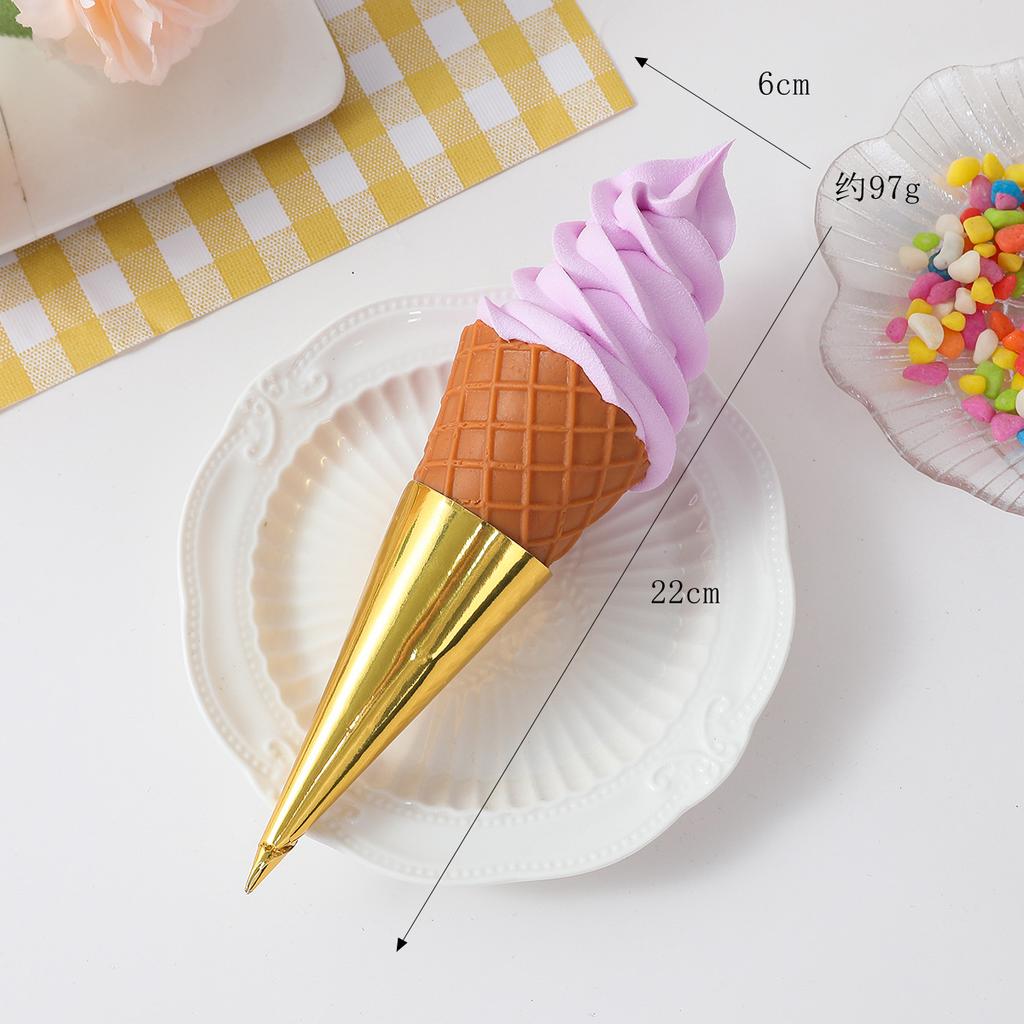 Artificial Ice Cream Model For Photography Props Fake Ice Cream Model Plastic Ice Cream Model For Shop Display
