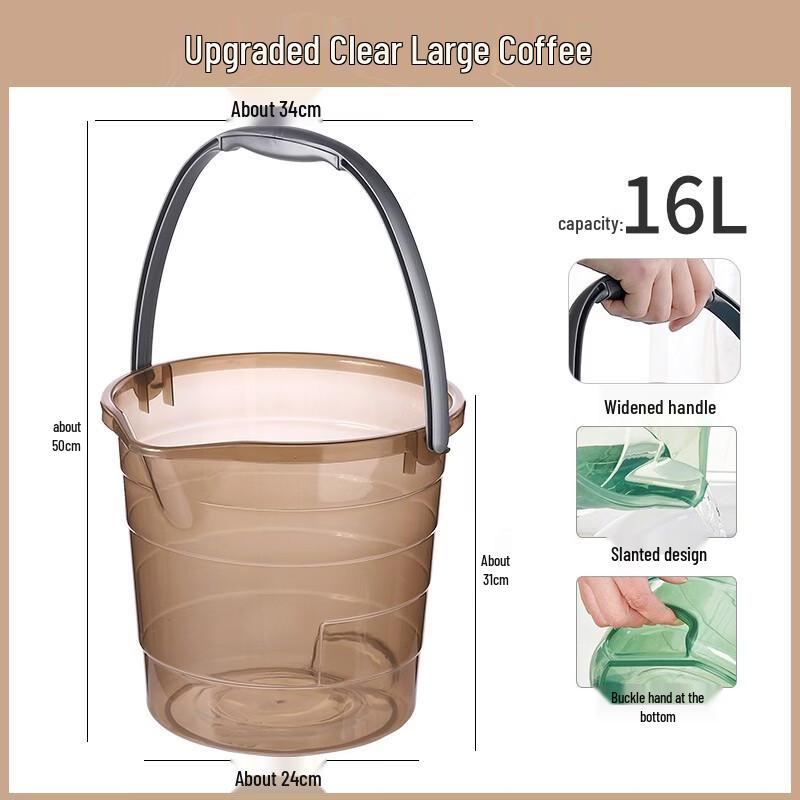 Yicang Home Use Upgraded Plastic Round Bucket