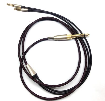 NEOMUSICIA Replacement Audio Upgrade Cable Compatible with Denon Meze 99 Focal Elear Headphones Black AH-D600, AH-D7200, AH-D7100, AH-D9200, AH-D5200,