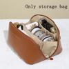 Large Capacity Travel Cosmetic Bag, Waterproof Cosmetic Storage Bag, with Partition, Handle, Flat Opening, Suitable for Travel