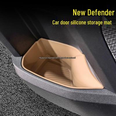 Silicone Door Storage Organizer Mat for Land Rover Defender 2020-2025