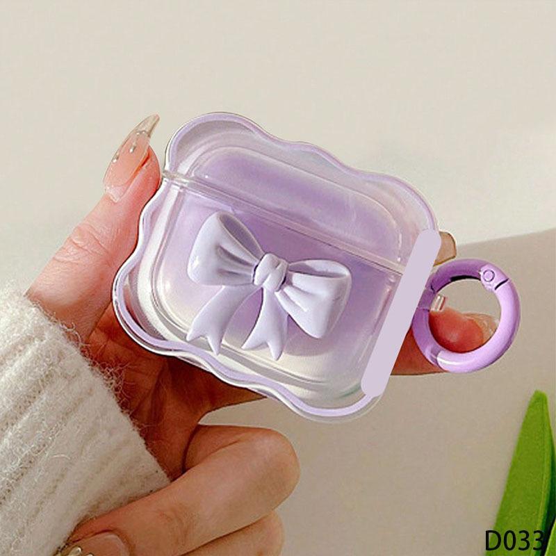 Stereo Bow AirPods Pro/pro1 Bluetooth Headset Case Apple 1/1/1/1st Generation Headphone Case