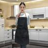 Nordic Style Sleeveless Denim Kitchen and Work Apron with Customizable LOGO