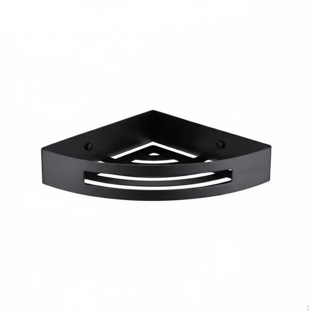 Triangular Corner Rack RustResistant Bathroom Accessory Rustproof Shower Organizer for Householders,