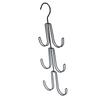Metal Bag Hanger Multifunctional Handbag Hanging Organizer Space Saving Closet Storage Hooks for Hats Belt Tie Scarfs